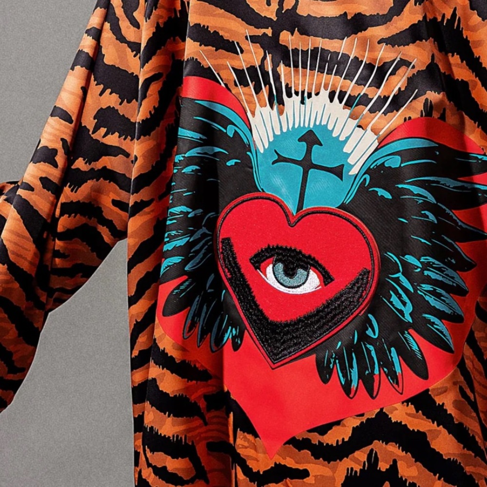 Sacred heart kimono bomber - Picture 6 of 6
